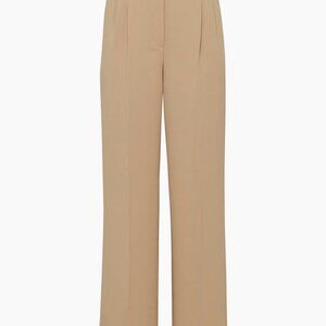 Aritzia The Effortless Pant in Golden Carmel